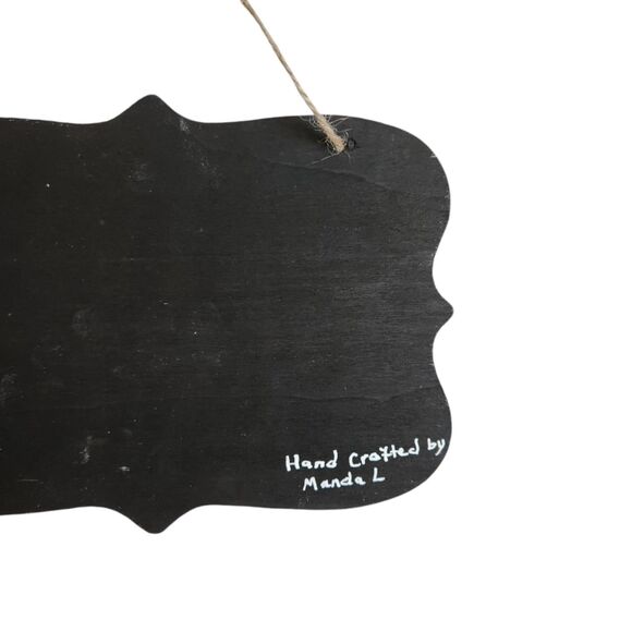 Coffee Bar white black rustic farmhouse kitchen decor handmade sign - Picture 6 of 9